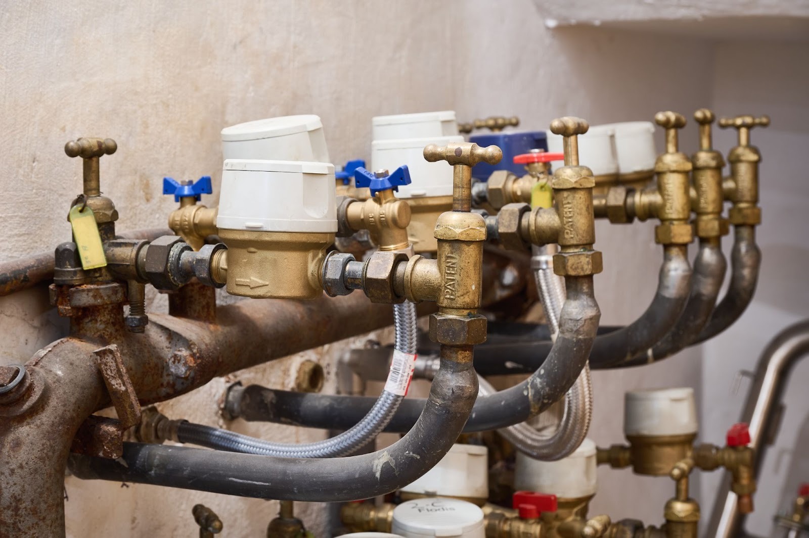 Backflow prevention system with valves and meters – Pipe Trades Technologies teaches ASSE-certified backflow training in Maryland